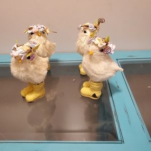 EASTER CHICKS DECOR
